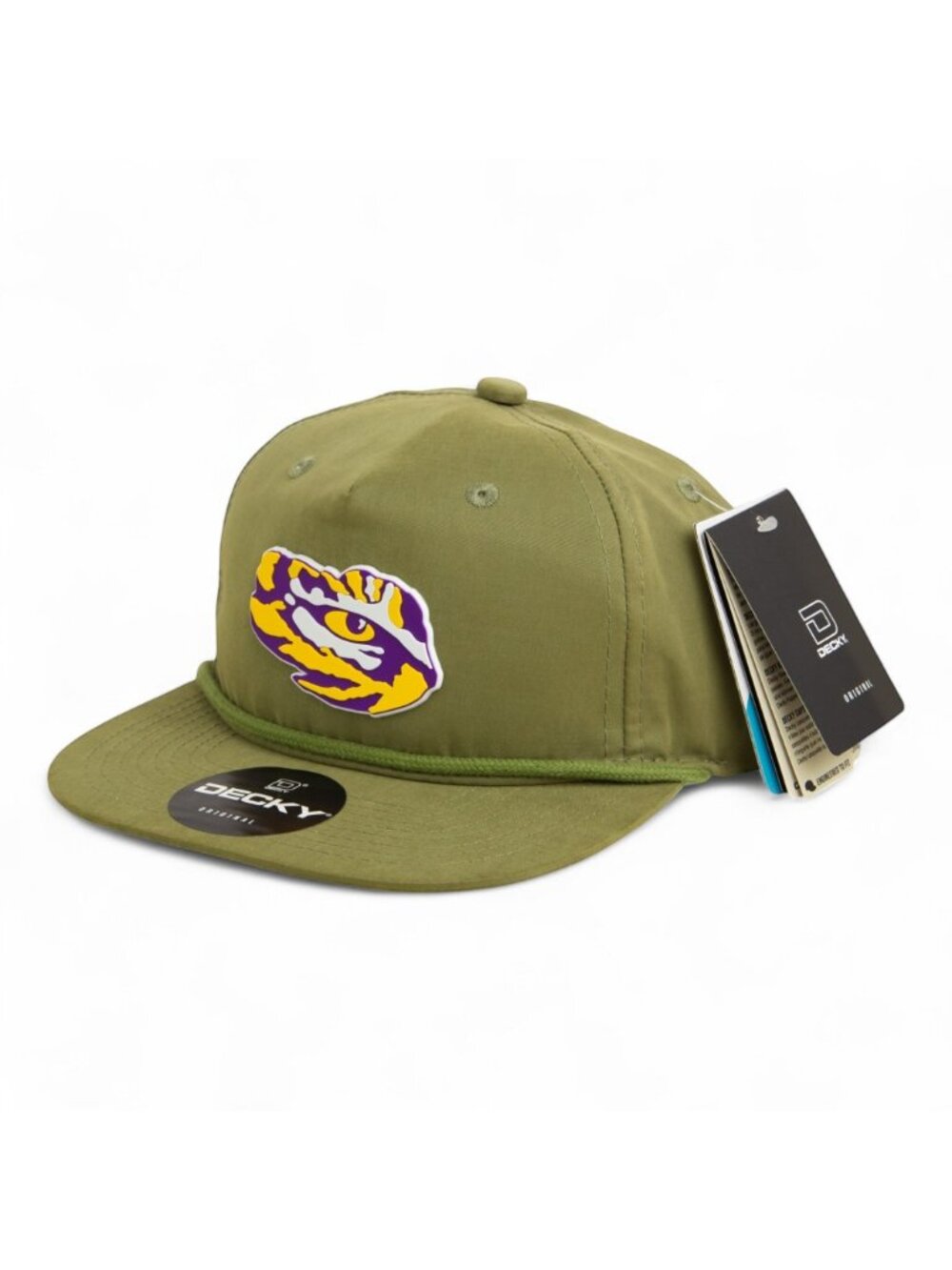 LSU Tiger Eye 3D Classic Rope Hat- Loden